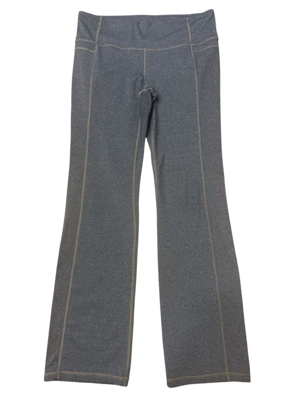 Athleta Womens Straight Up Pant Bootcut Legging Grey Yoga Stretch Size Large Pet